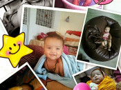 Celebrating my 4th month Bilthday (Birthday)